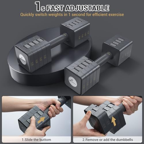 Adjustable 10 LB Dumbbells Set of 2 T861042
