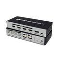 4K@30Hz 4 Port HDMI KVM Switch with Switch Cable I993056