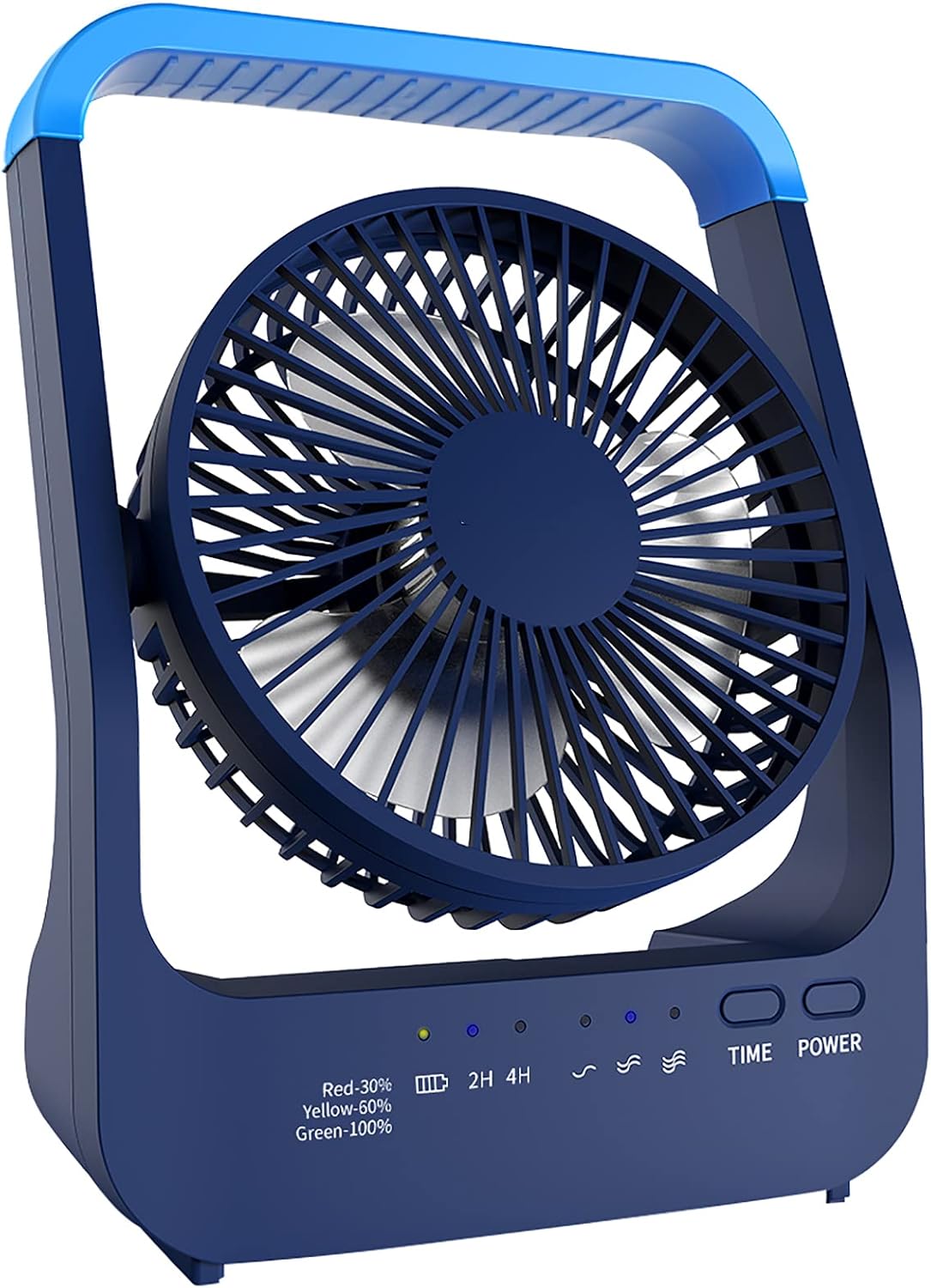 Rechargeable Battery Operated Fan 20000mAh 3 Speed 360°Rotation L18850