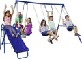 Heavy-Duty Metal Swing Set Y181027