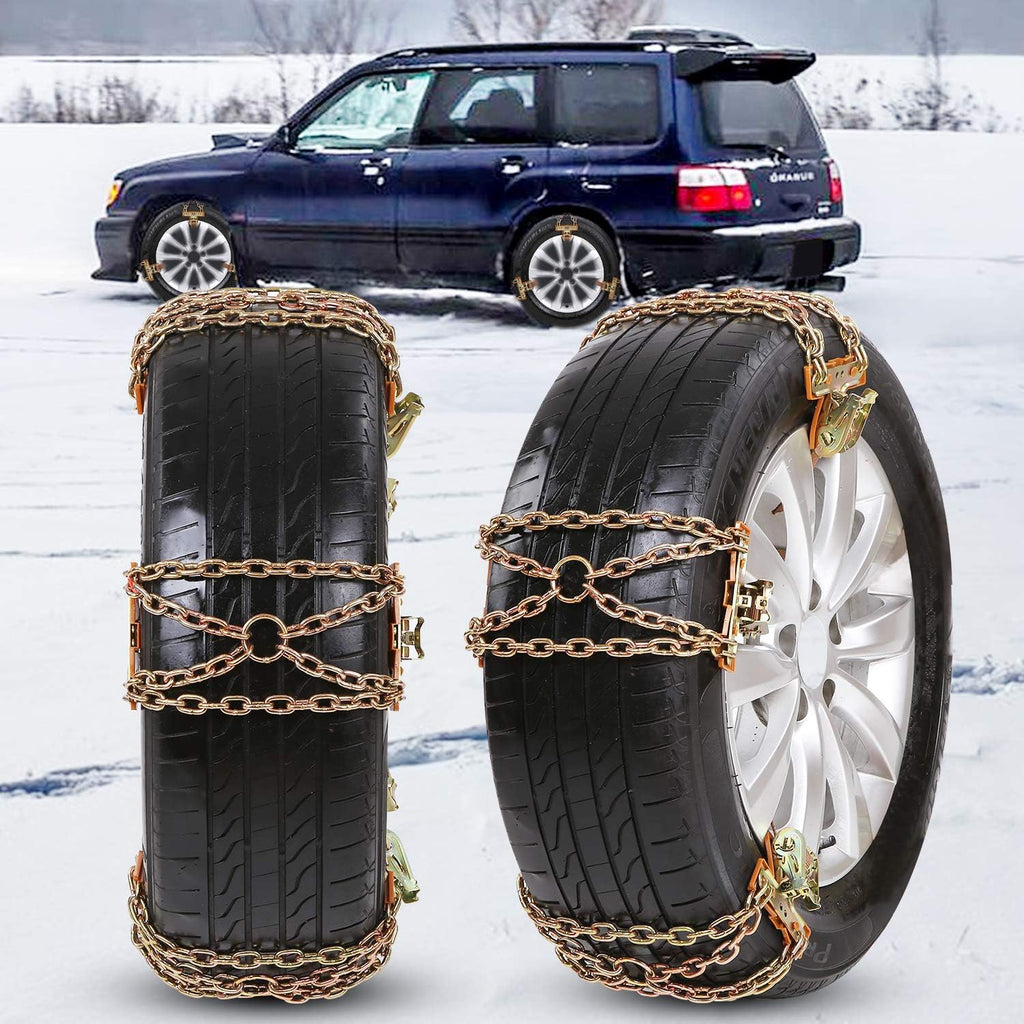 Tire Chains 6 PCS Adjustable Lock Y1391