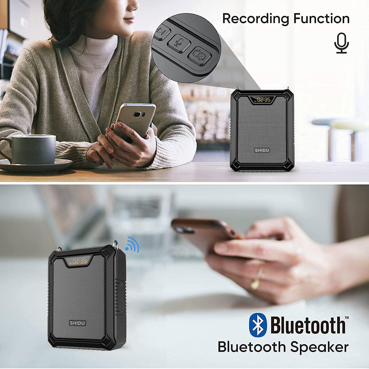 Portable Waterproof 18W Voice Amplifier K242976