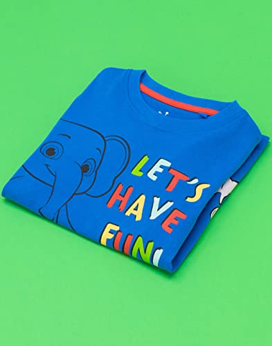 Blue Short Sleeve T-Shirt U971
