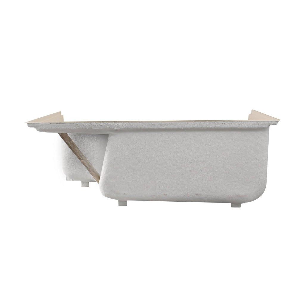 Biscuit Single Threshold Shower Base F59633