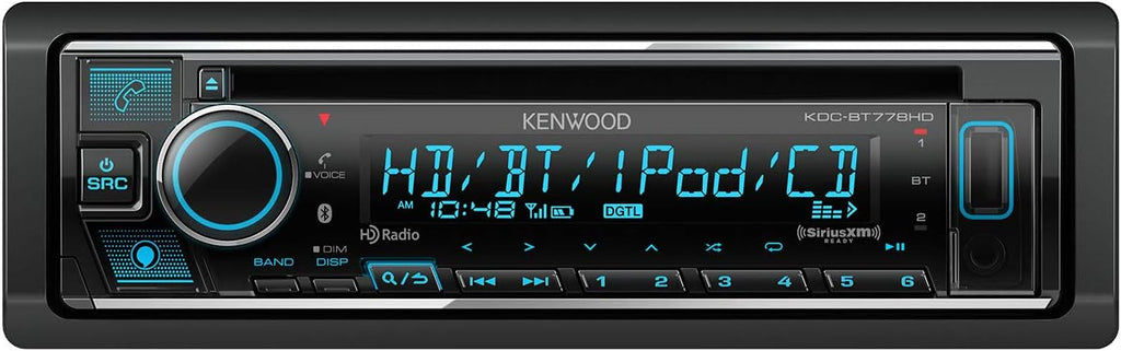 Single DIN Bluetooth CD Car Stereo Receiver C423326