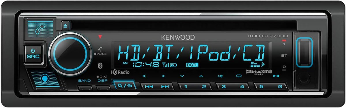 Single DIN Bluetooth CD Car Stereo Receiver C423326