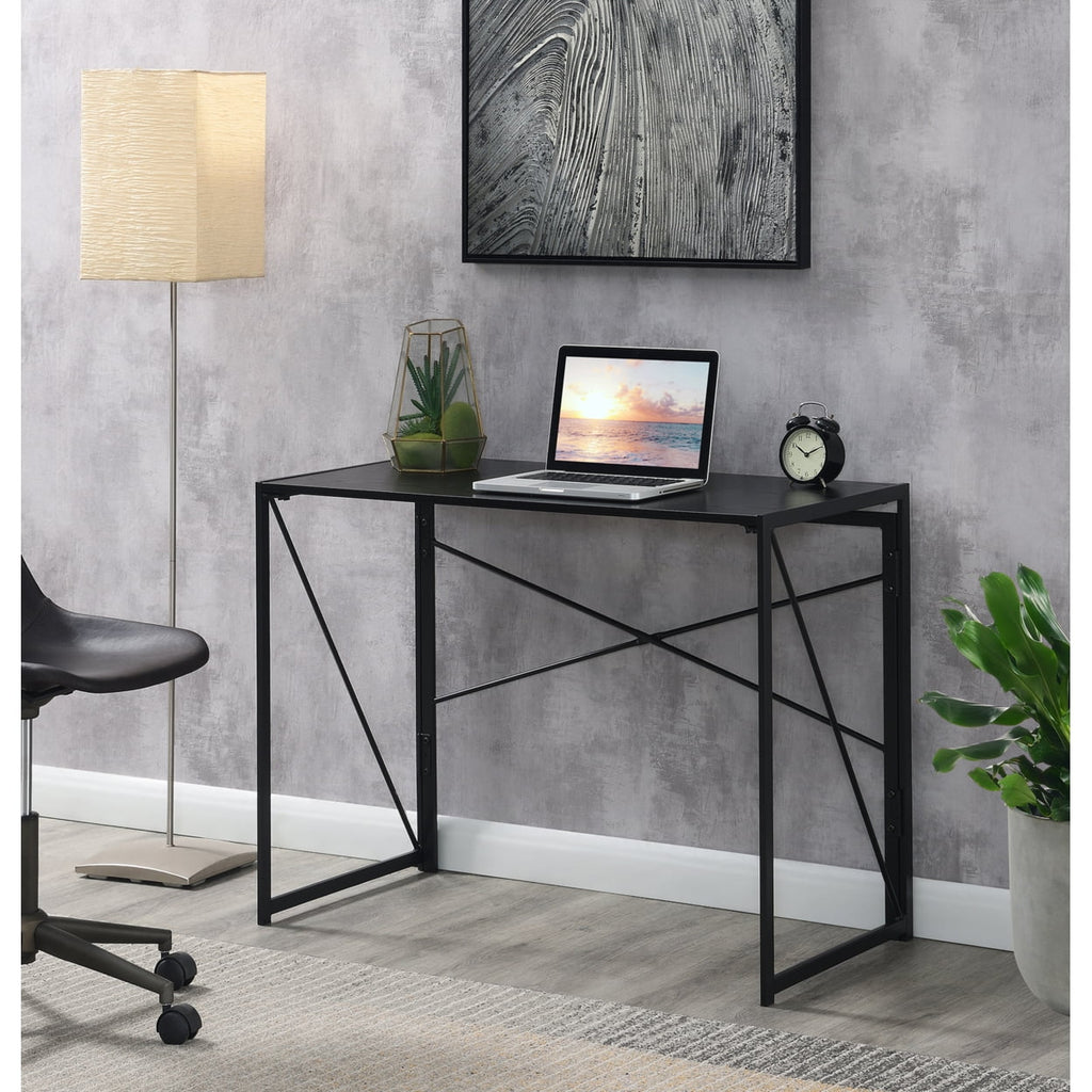 Black Folding Desk Z873825