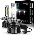 LED Headlight Bulbs 9003 H4 High Beam and Low Beam, Pack of 2 U541