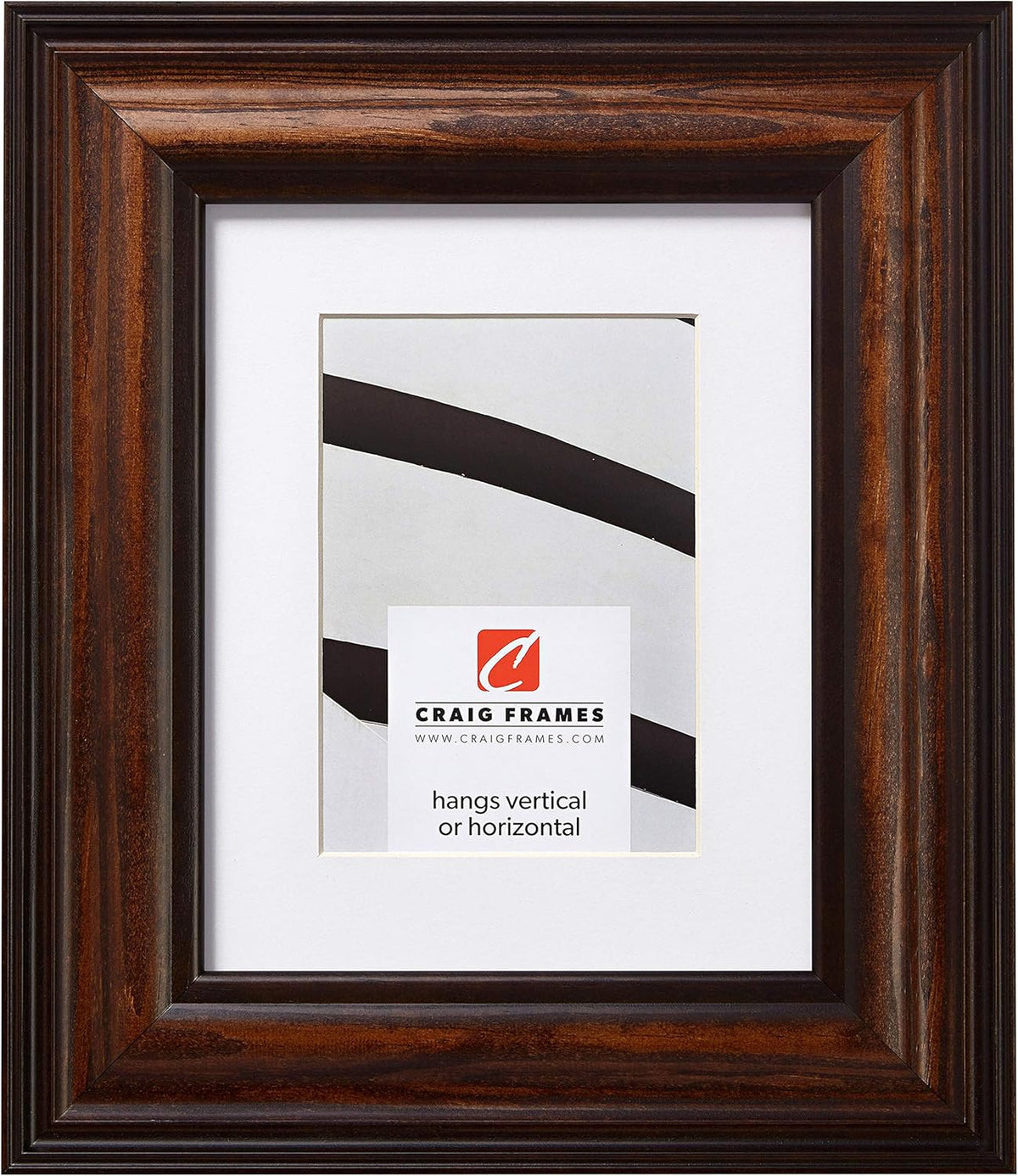 20 x 24 Inch American Walnut Brown Picture Frame C4354