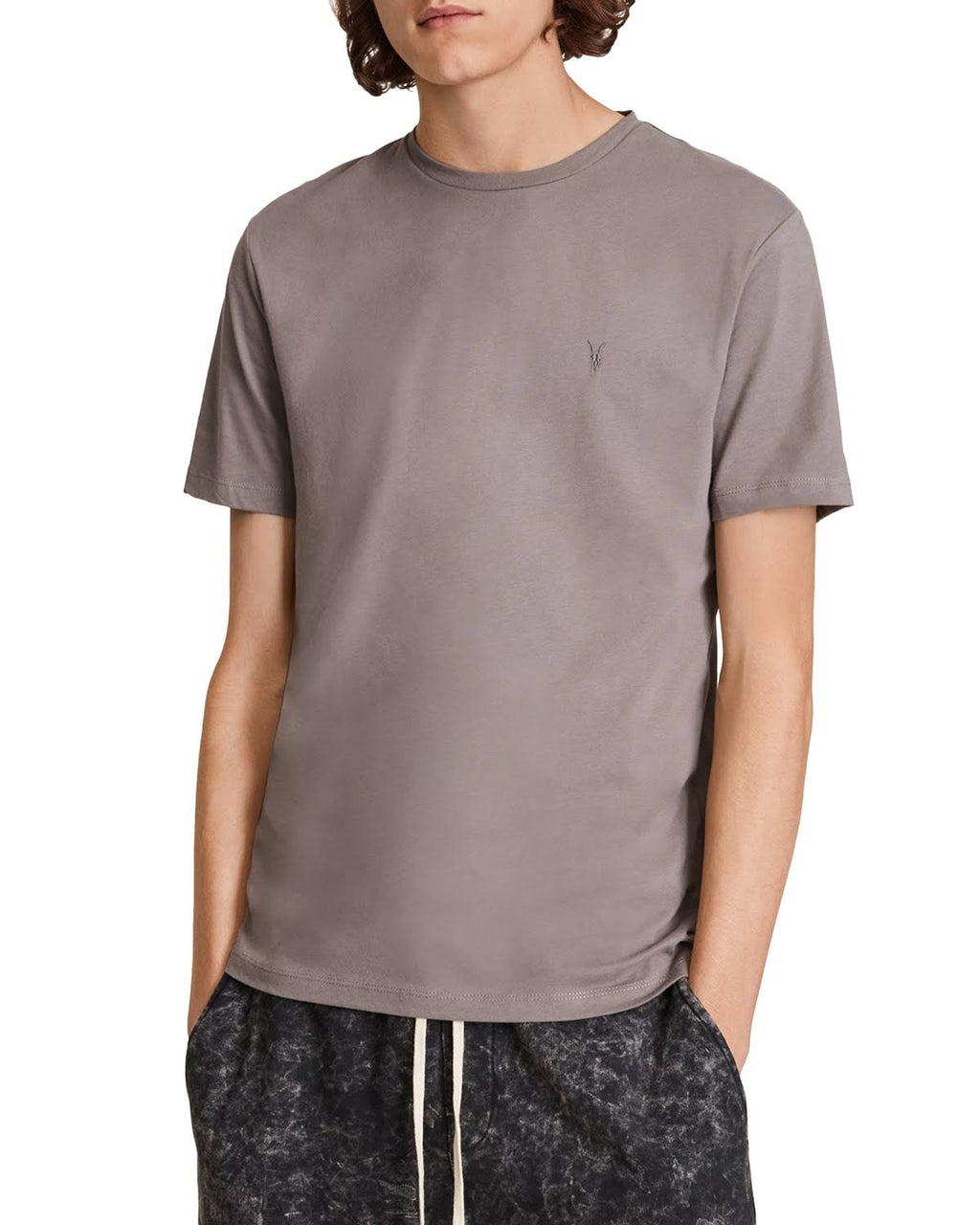 Gray Crewneck Tee C1071