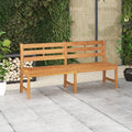 Solid Teak Wood Patio Bench Y93933