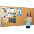 Large Cork Bulletin Board with Aluminum Frame K2308