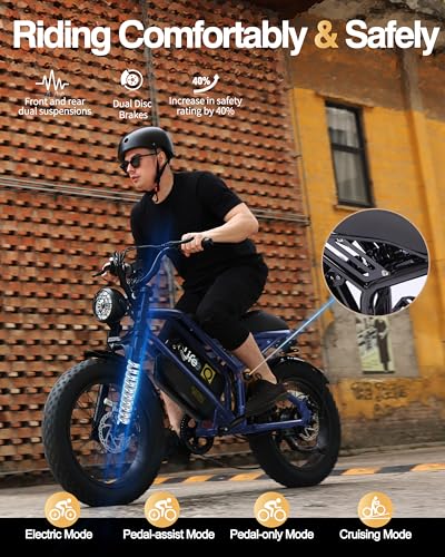1500W 20" Fat Tire Electric Bike 7-Speed Q3058