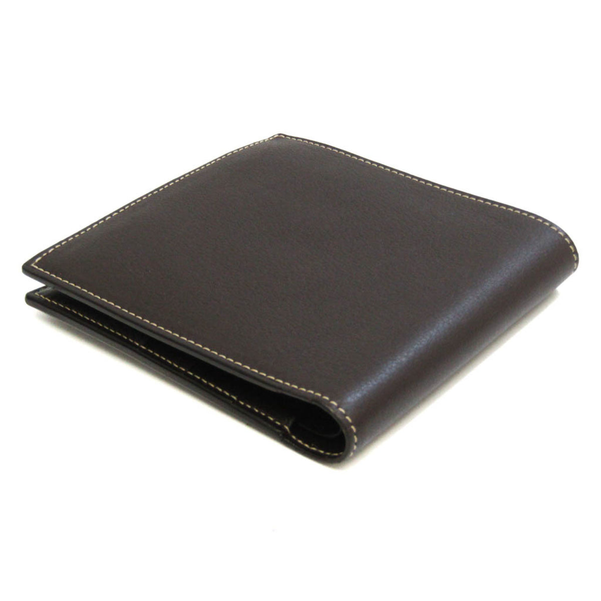 Dark Brown Leather Bi-Fold Wallet R8606
