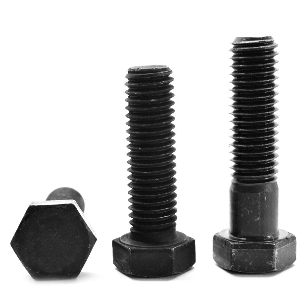 1 1/4x22-7 x 11x22 Coarse Thread Grade 5 Hex Cap Screw Medium Carbon Steel Black Oxide C504