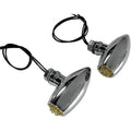 Chrome Amber LED Marker Lights T1788