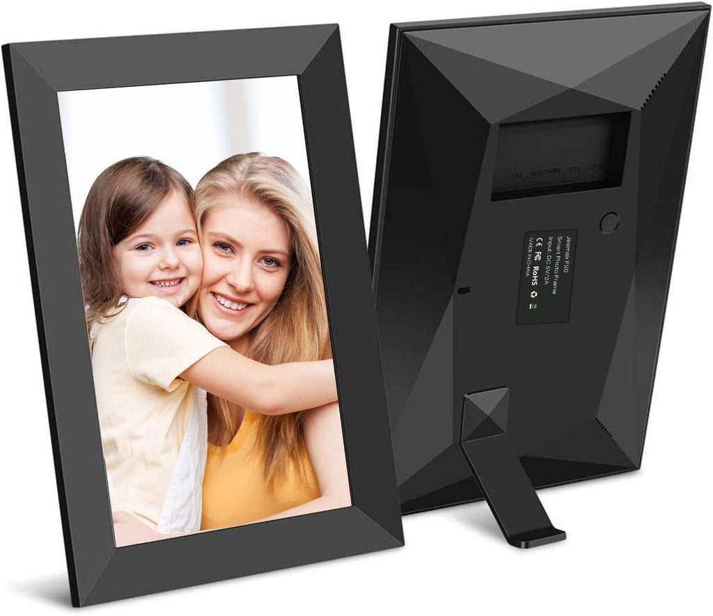 Black 8 Inch WiFi Digital Photo Frame Pack of 2 Y467