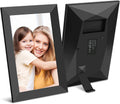 Black 8 Inch WiFi Digital Photo Frame Pack of 2 Y467