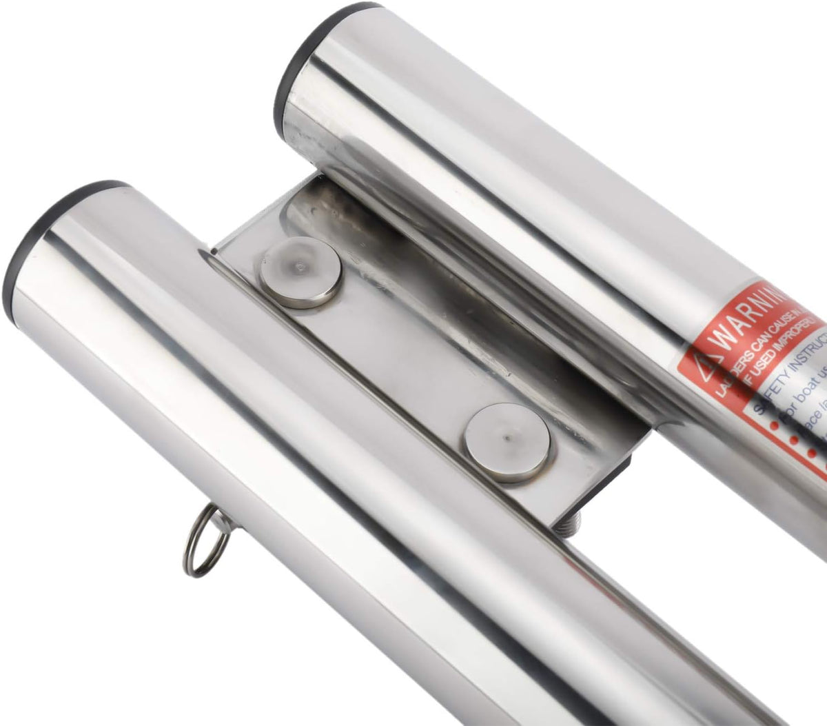 4 Step Dual Vertical Telescopic Boat Dive Ladder with transom mounting Bracket, 316 Stainless Steel Sport Ladder O430