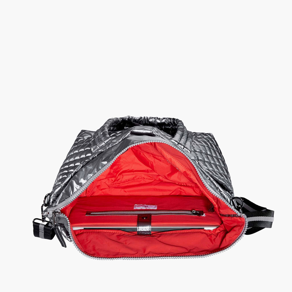 Kitchen Sink Tote Gunmetal Silver J210100