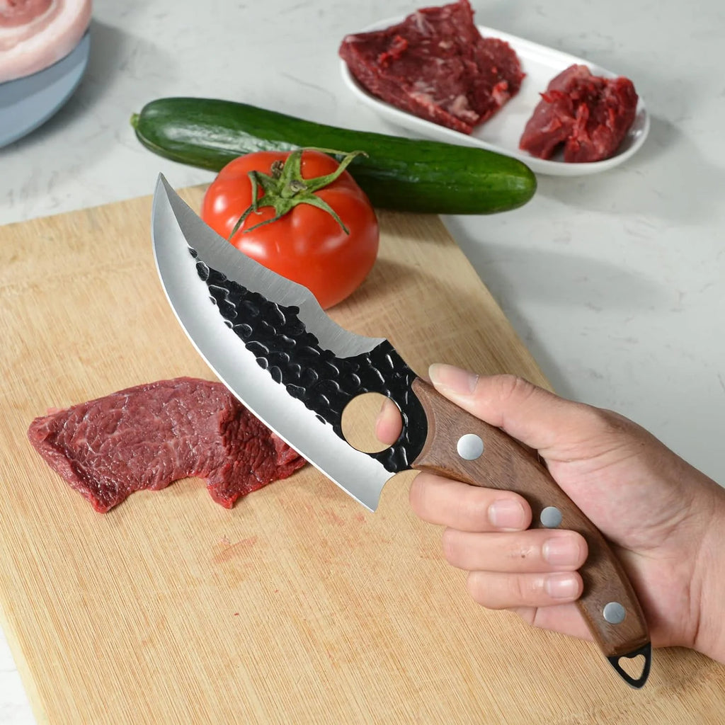 6" High Carbon Steel Viking Knife J114354