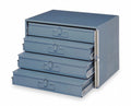 15"x20"x15 3/4" Gray Drawer Cabinet B65858