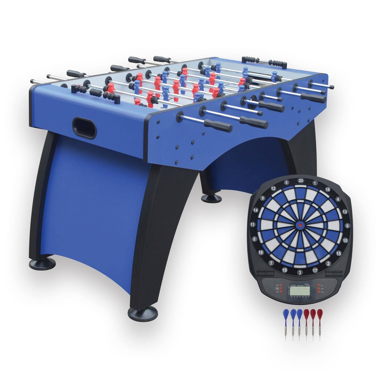 Foosball Table with Electronic Dart Board M866590