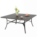 Metal 60" x 60" Square Outdoor Dining Table K98656