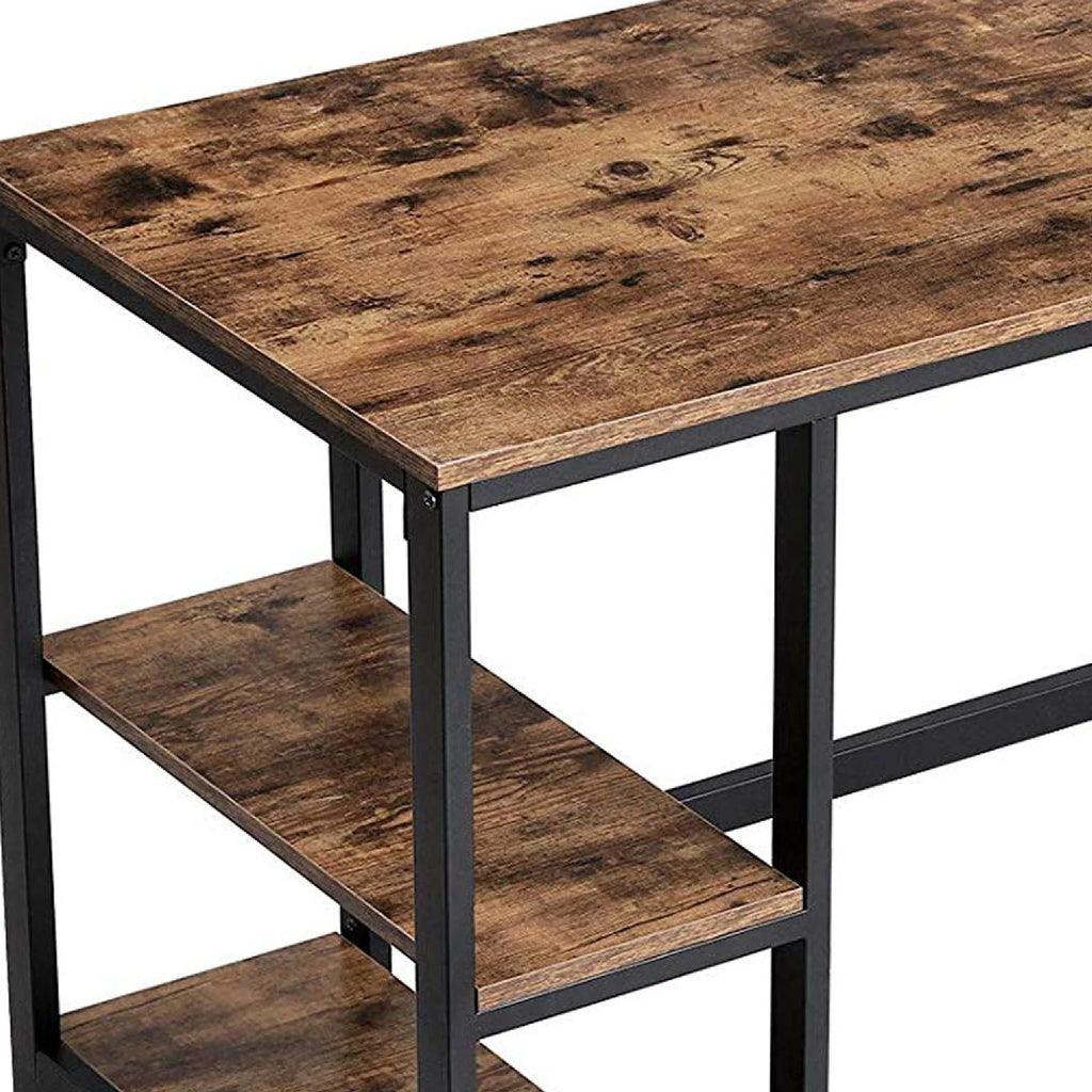 Wood and Metal Desk U639