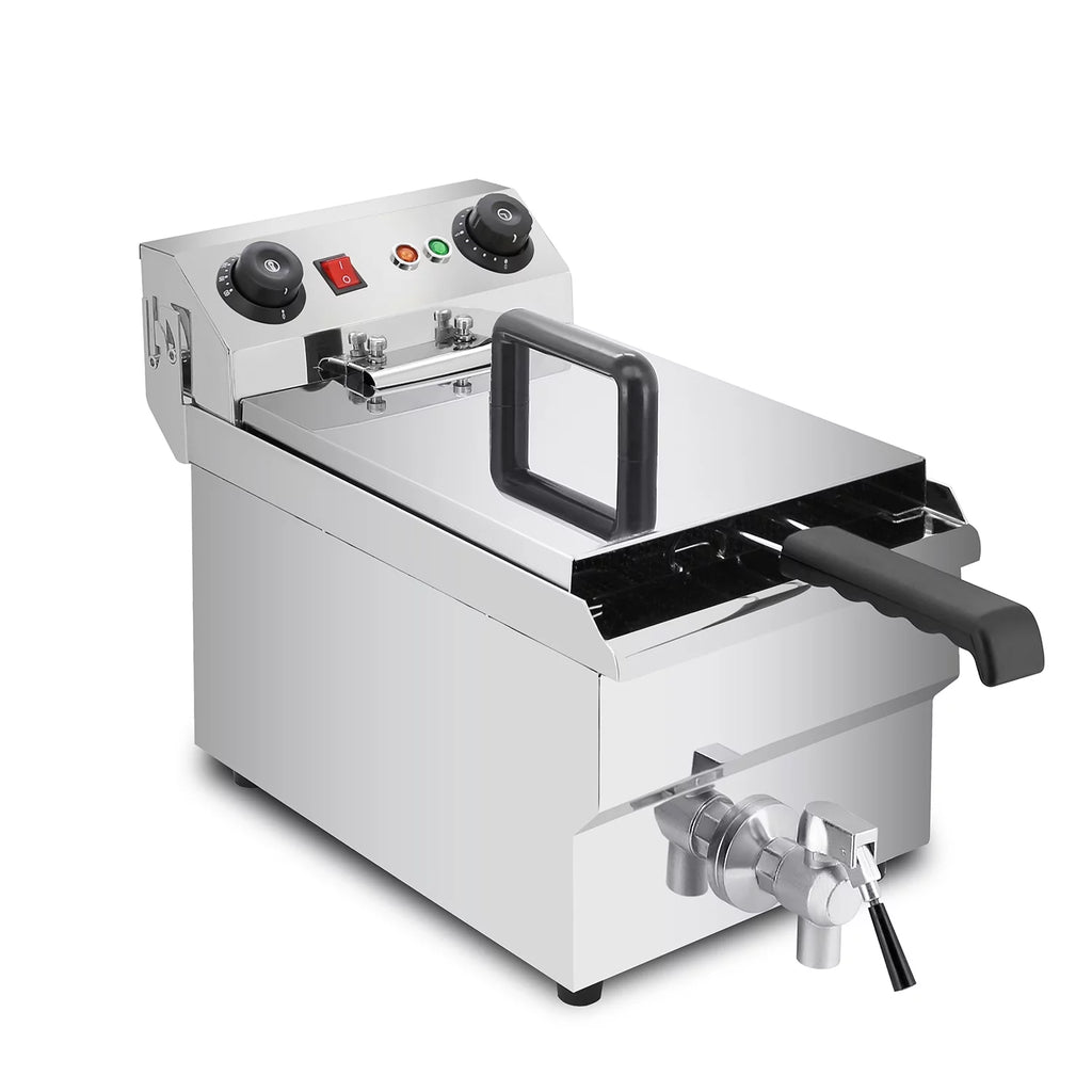 Commercial Electric Deep Fryer with Removable Basket I95943