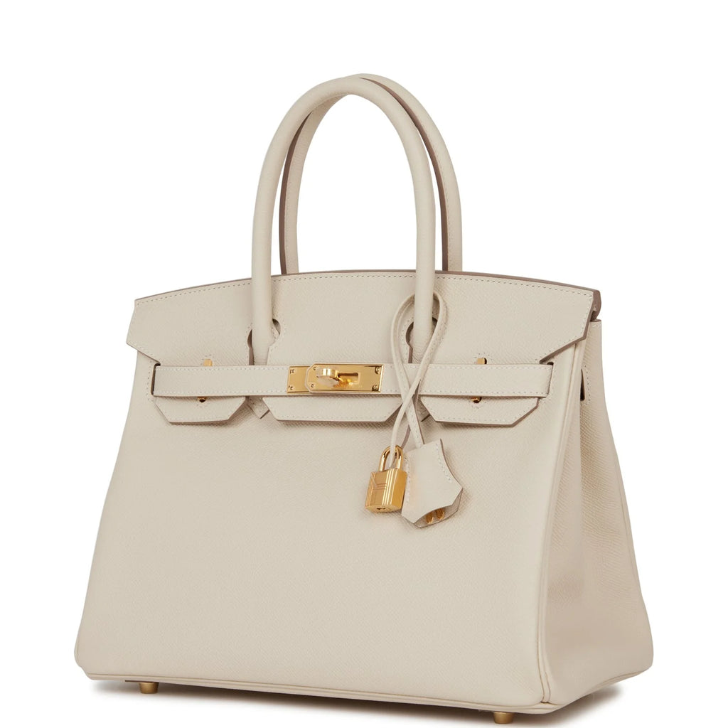 Birkin 30 Craie Epsom Gold Hardware H8069