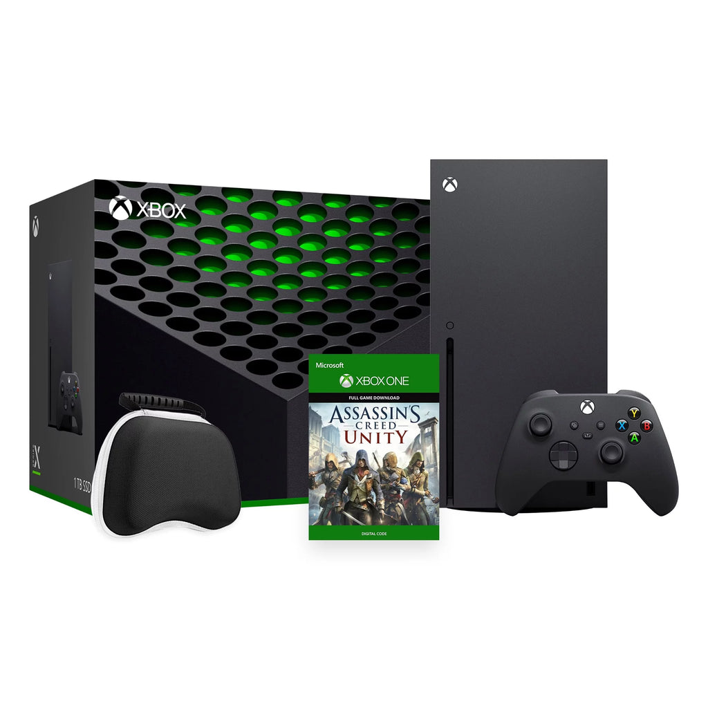 Black 1TB SSD Xbox Console and Wireless Controller Z50645