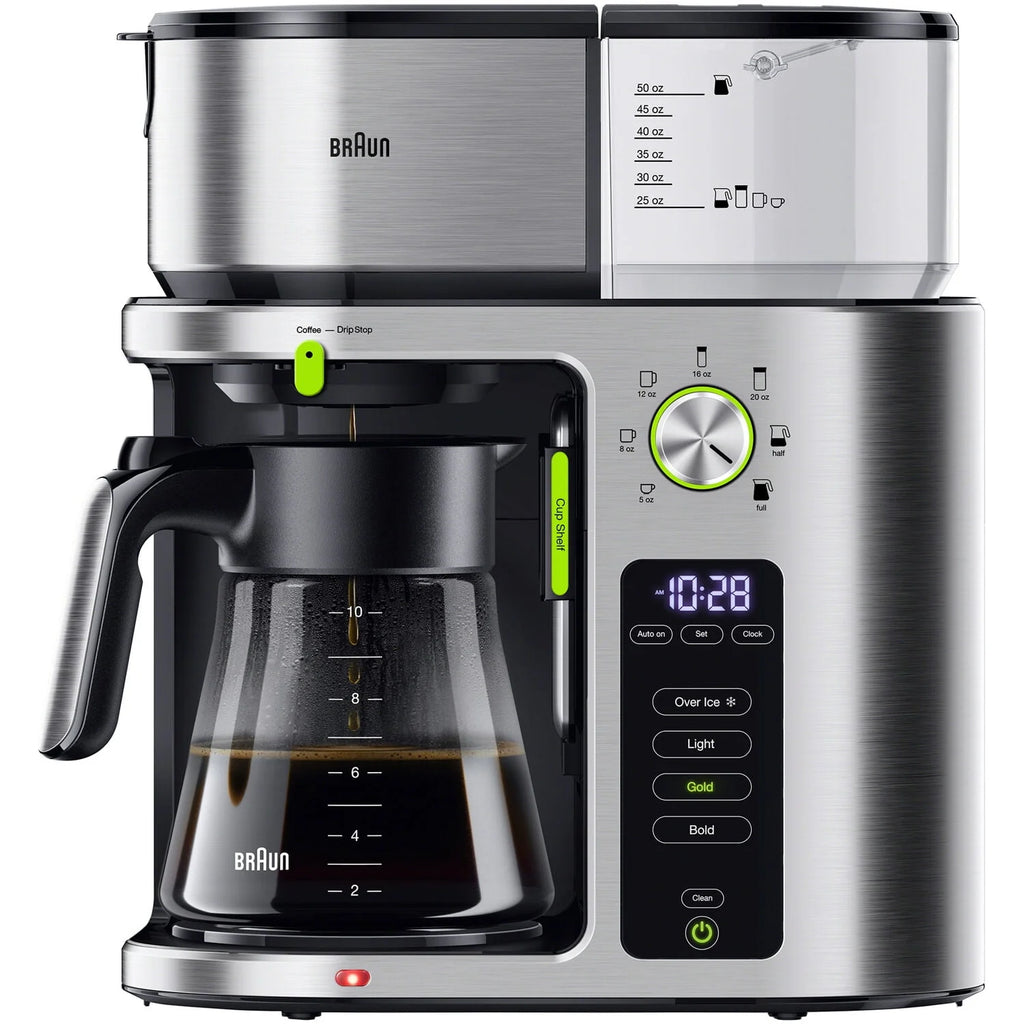 Stainless Steel 10 Cup Drip Coffee Maker F2796