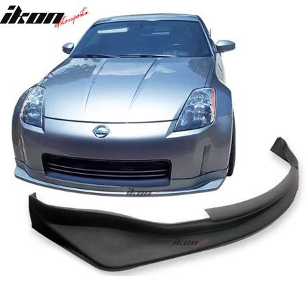 Black Front Bumper Lip P8504