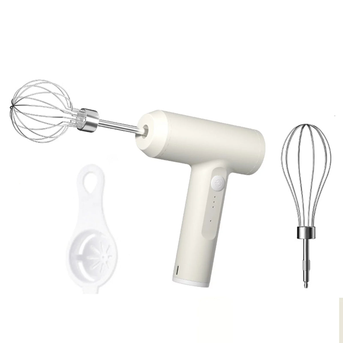Wireless Handheld Electric Egg Beater with 3 Speeds L391744