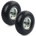 4.10/3.50-4in Flat Free Tire and Wheel, 2 Pack O337553