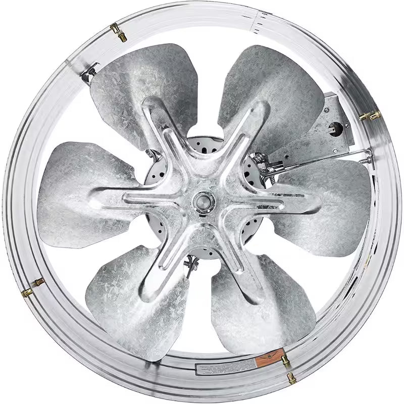 14 in. Gable Mount Attic Ventilator Fan with Adjustable Thermostat T71776