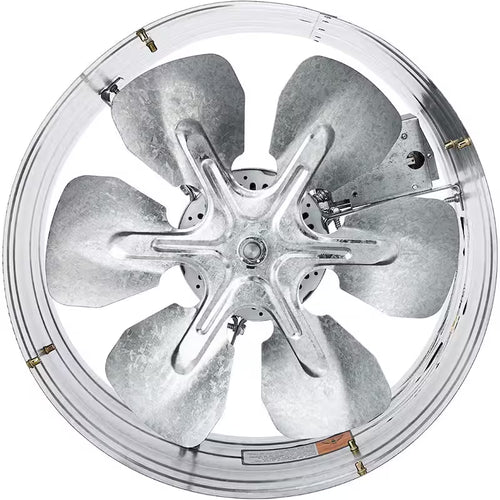 14 in. Gable Mount Attic Ventilator Fan with Adjustable Thermostat T71776
