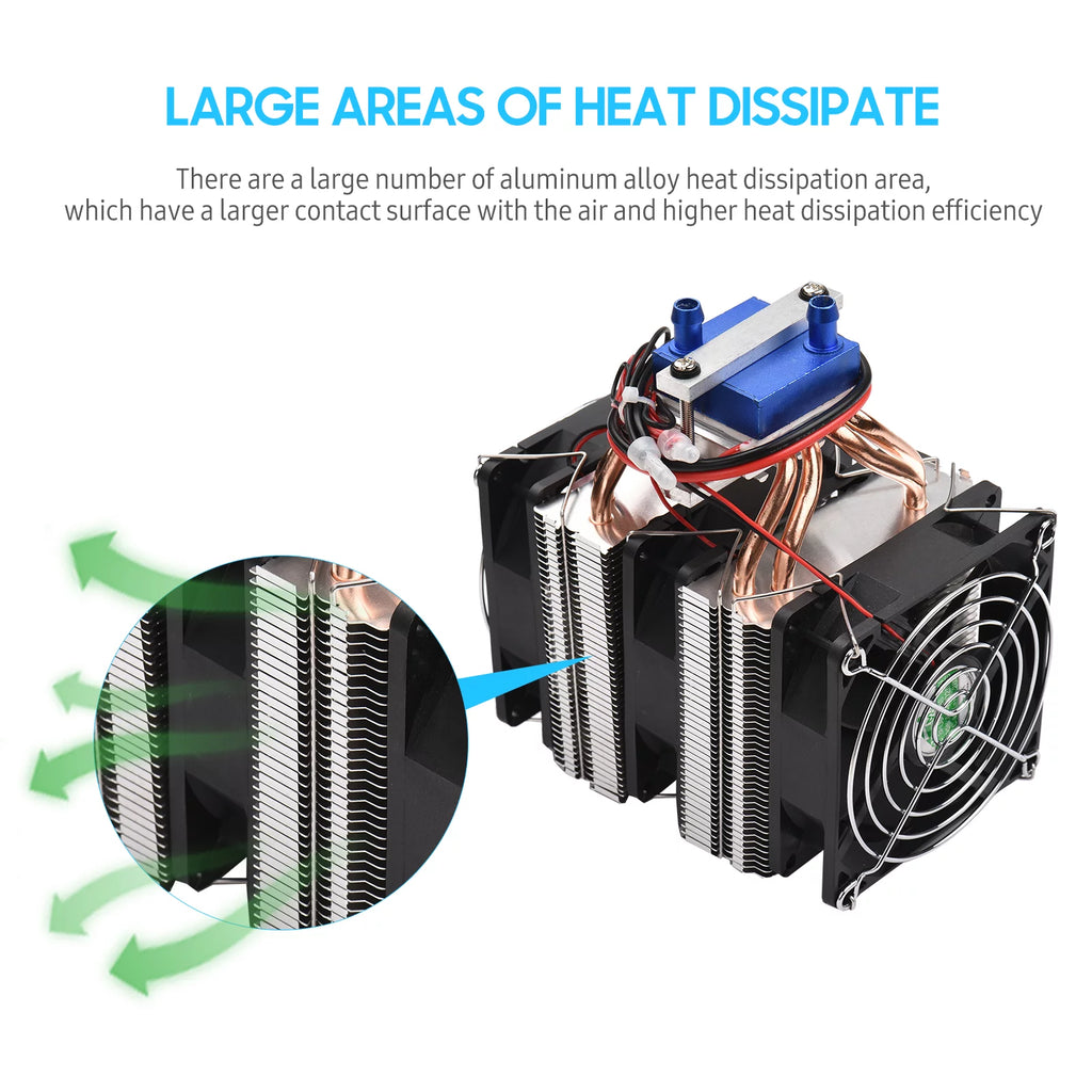 120W Semiconductor Refrigeration Aquarium Chiller for 30 Liters M93804