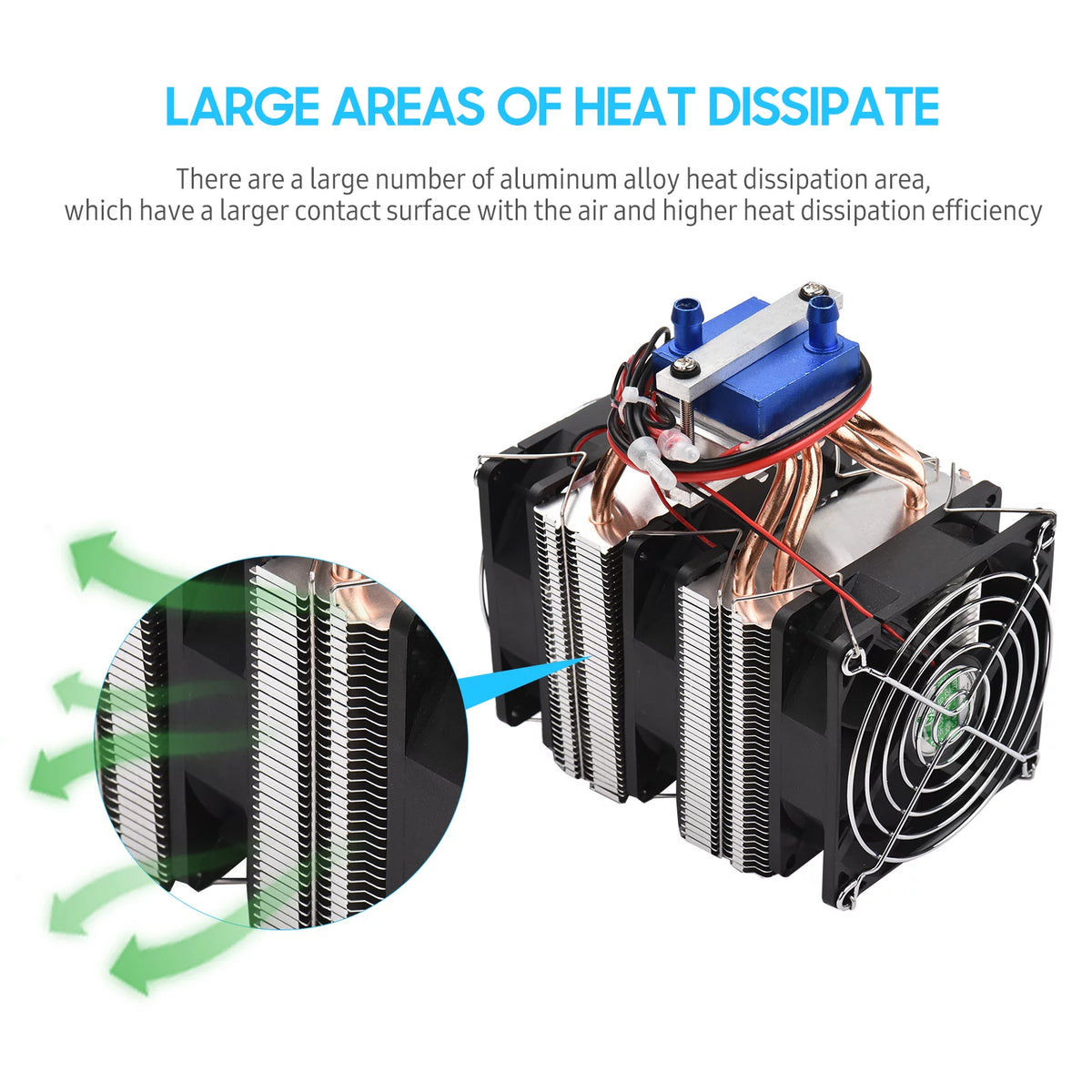 120W Semiconductor Refrigeration Aquarium Chiller for 30 Liters M93804