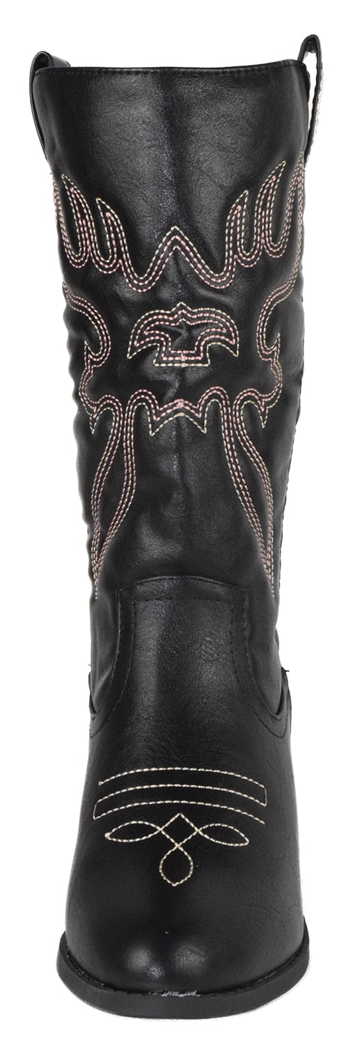 Mid Calf Western Boots L253946