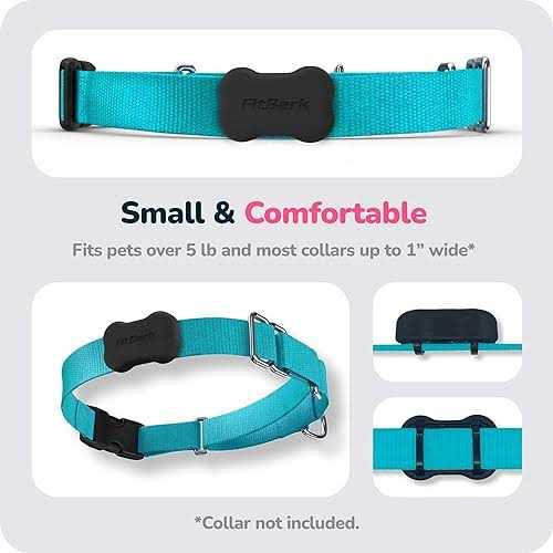 GPS Dog Tracker Health & Location Pet Tracking Collar Device L581712