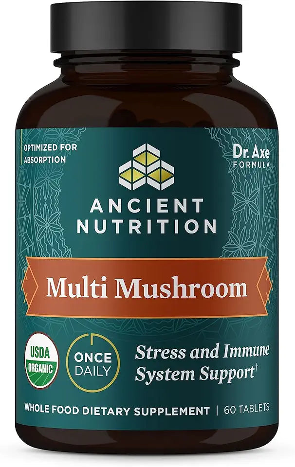 Organic Multi Mushroom Immune Support Tablet 60 Count A955