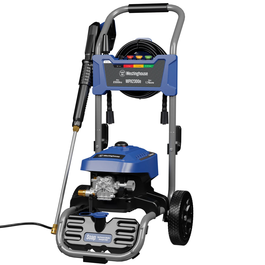 2300-PSI 1.76-GPM Electric Pressure Washer with 5 Nozzles & Soap Tank F44213