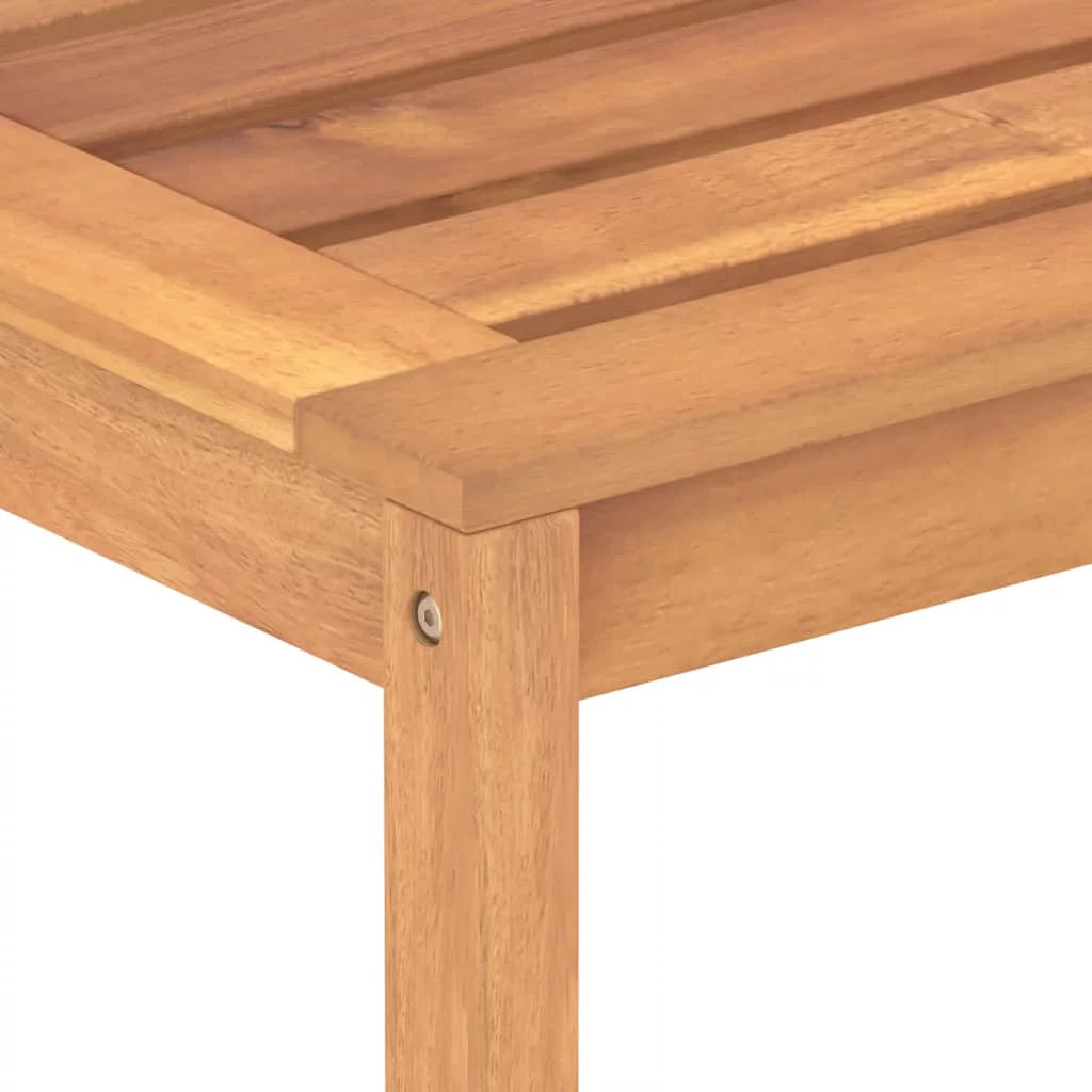 Solid Teak Wood Patio Bench Y93933