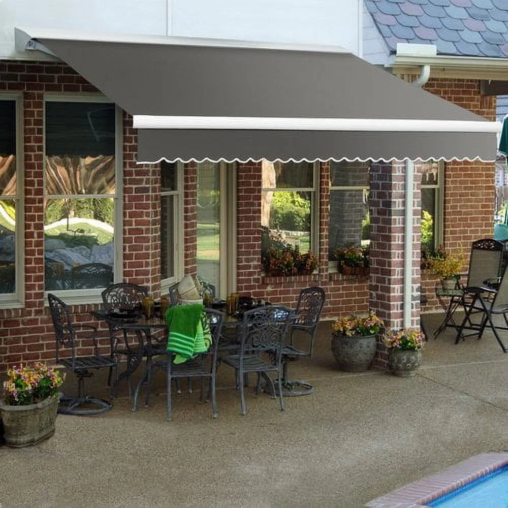 Motorized Retractable Awning with Remote C737159