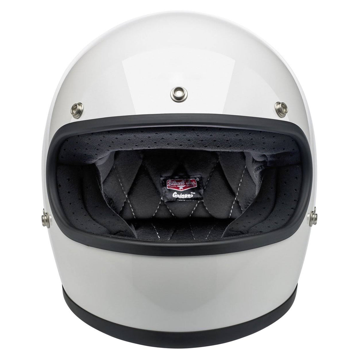 Gloss White ECE Helmet Q5447