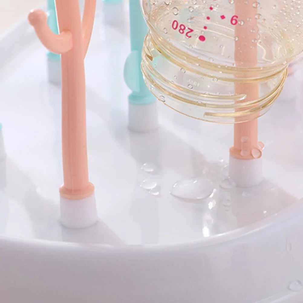 Baby Bottle Drying Rack with Cover S853