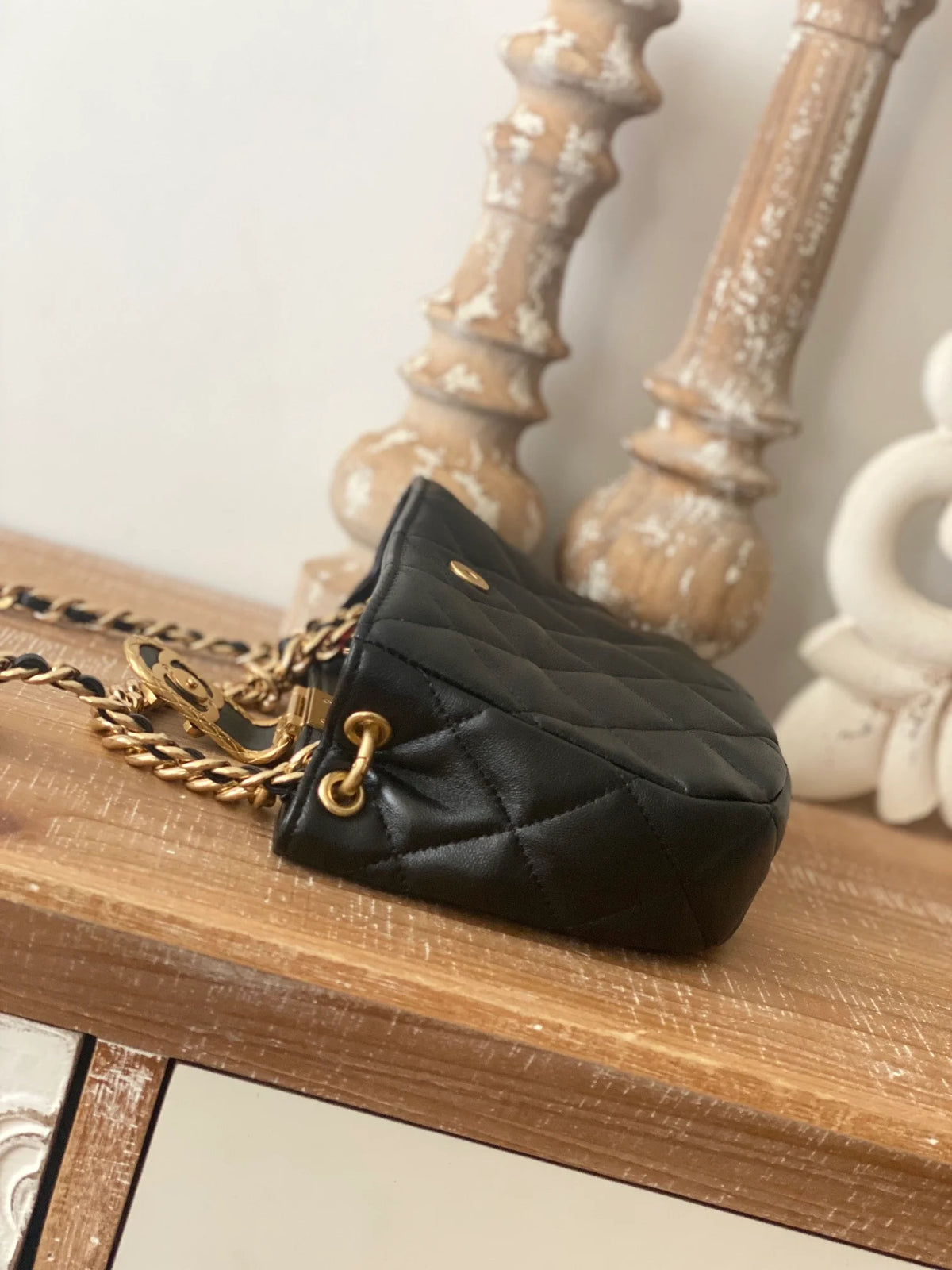 Small Hobo Bag Black A4603