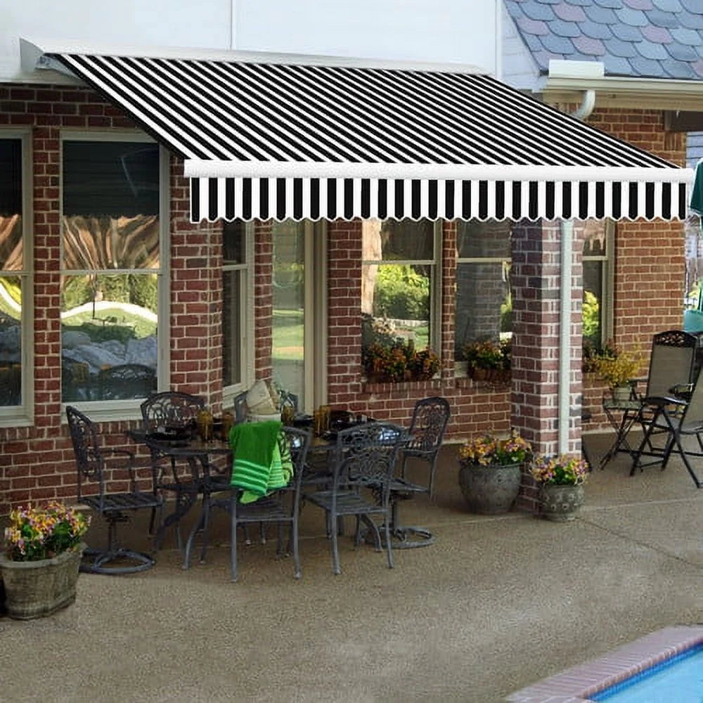 Motorized Retractable Awning with Remote C737159